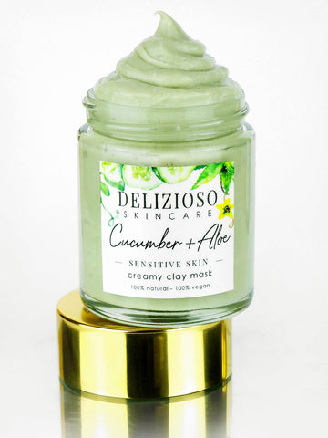 Cucumber & Aloe Sensitive Skin Creamy Clay Mask